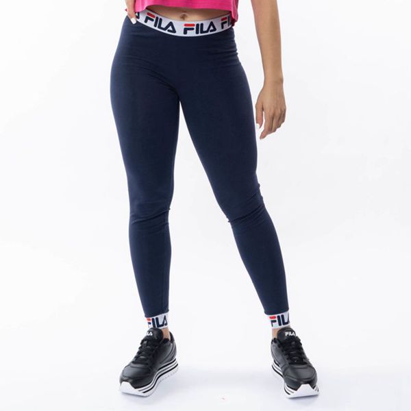 Legging Fila Mulher Azul Marinho - Fila Lucy Loja Online Portugal,IYML-74583